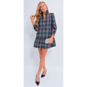 Tuckernuck Highland Tartan Palmerston Dress New XXX Large Prep Collegiate Flirty